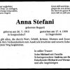 Roppelt Anna 1913-1999 Todesanzeige